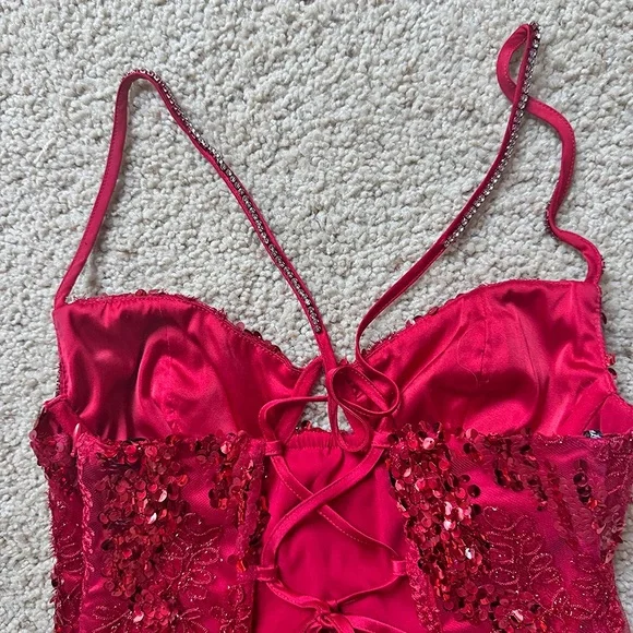 For Love And Lemons Opal Mini Dress - Picture 2 of 10